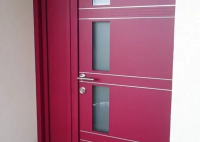 porte alu rouge